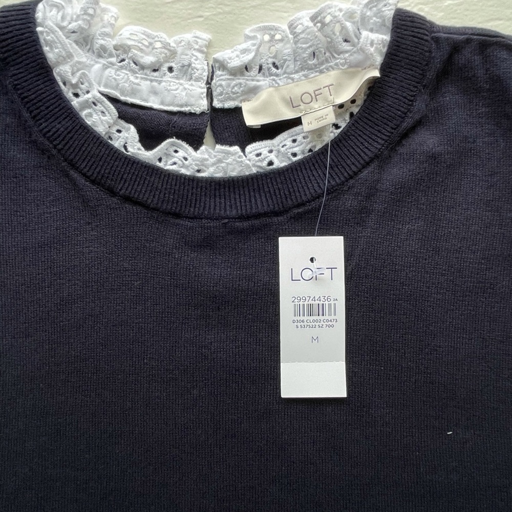 Loft eyelet sweater tank. - Picture 11 of 14